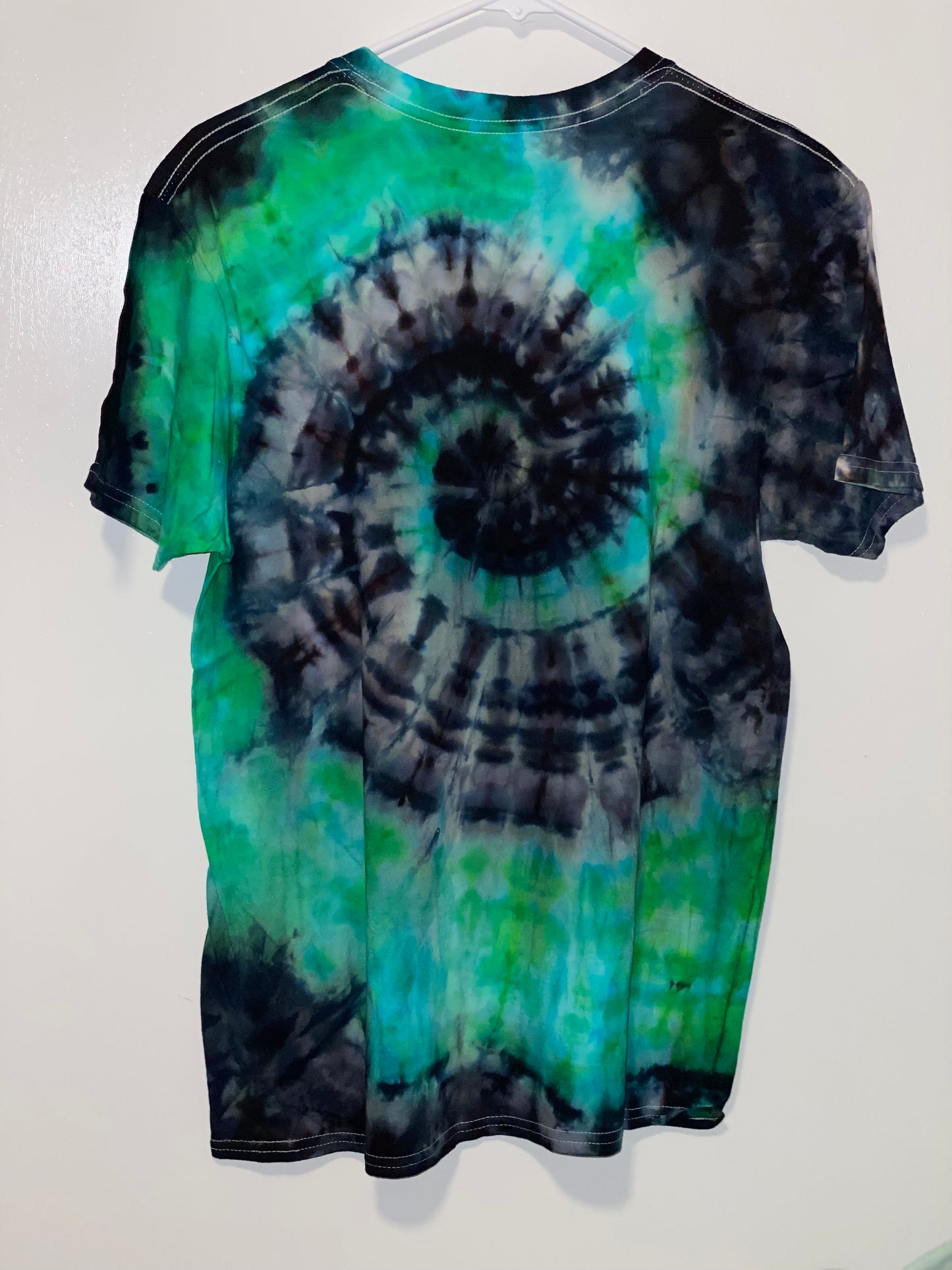 Spiral green shirt