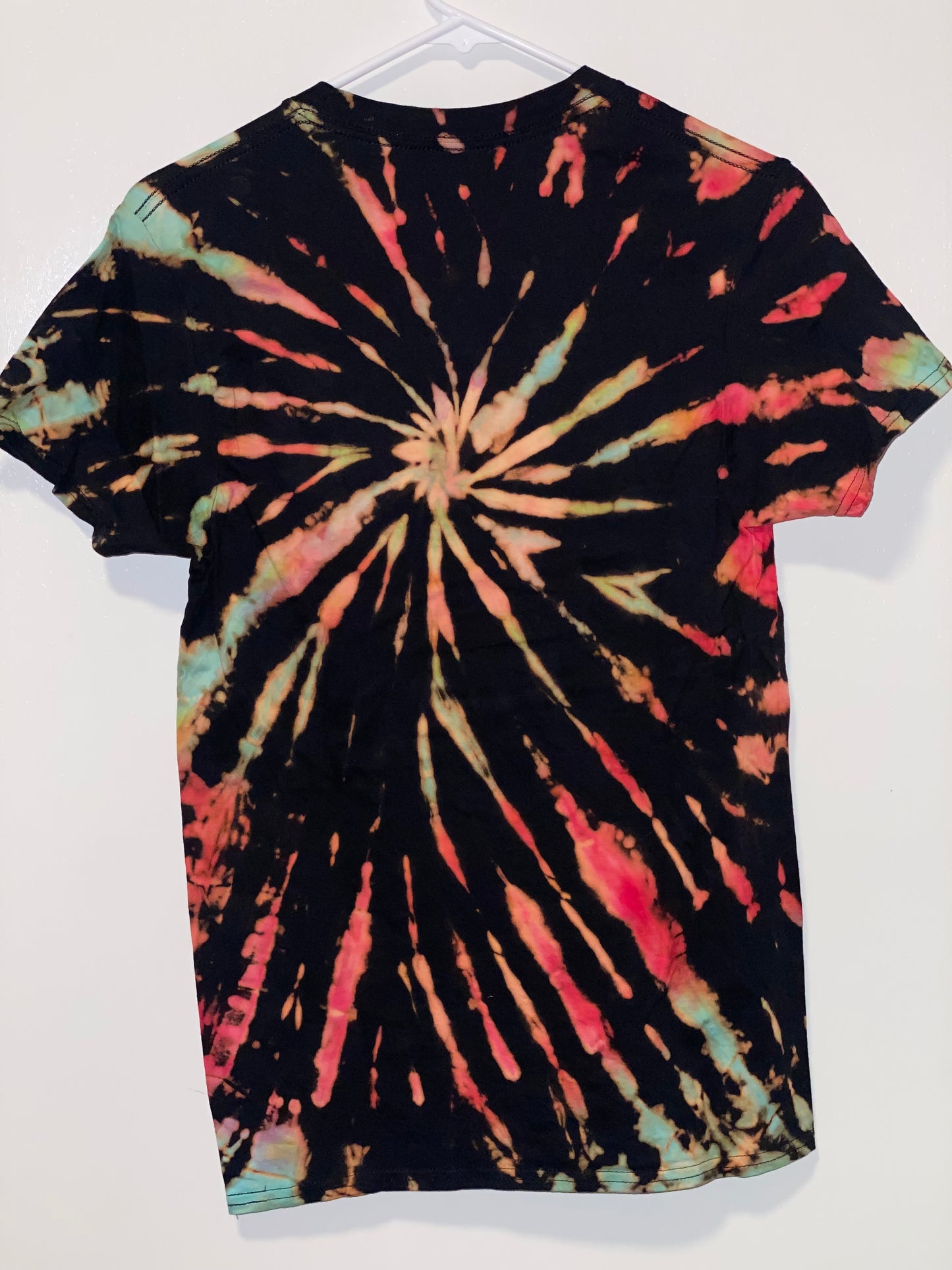 Bleach dyed shirt