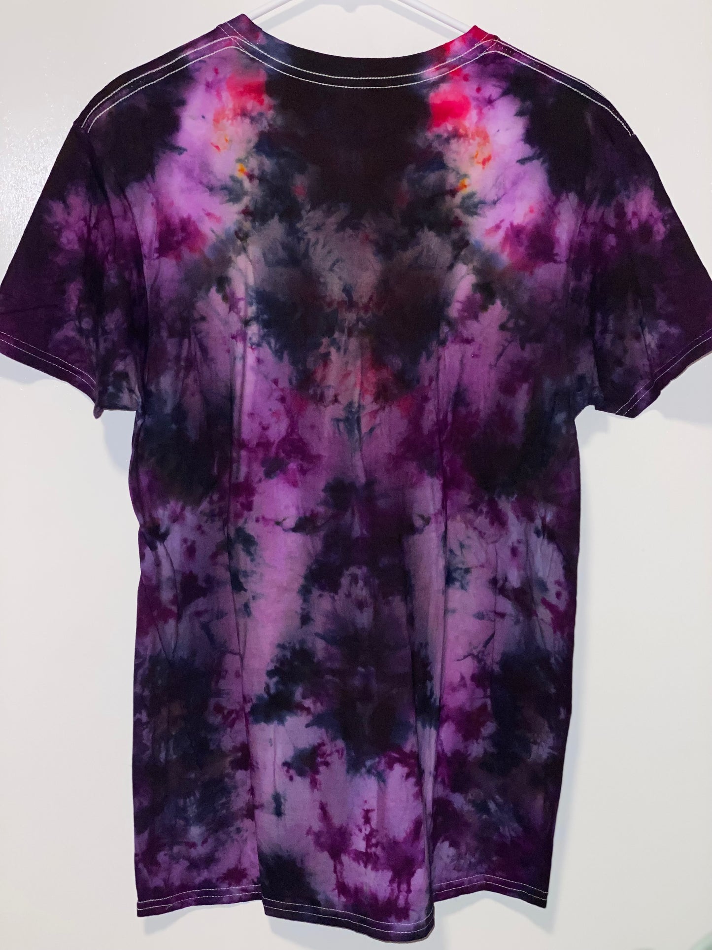 Purple tie dye shirt