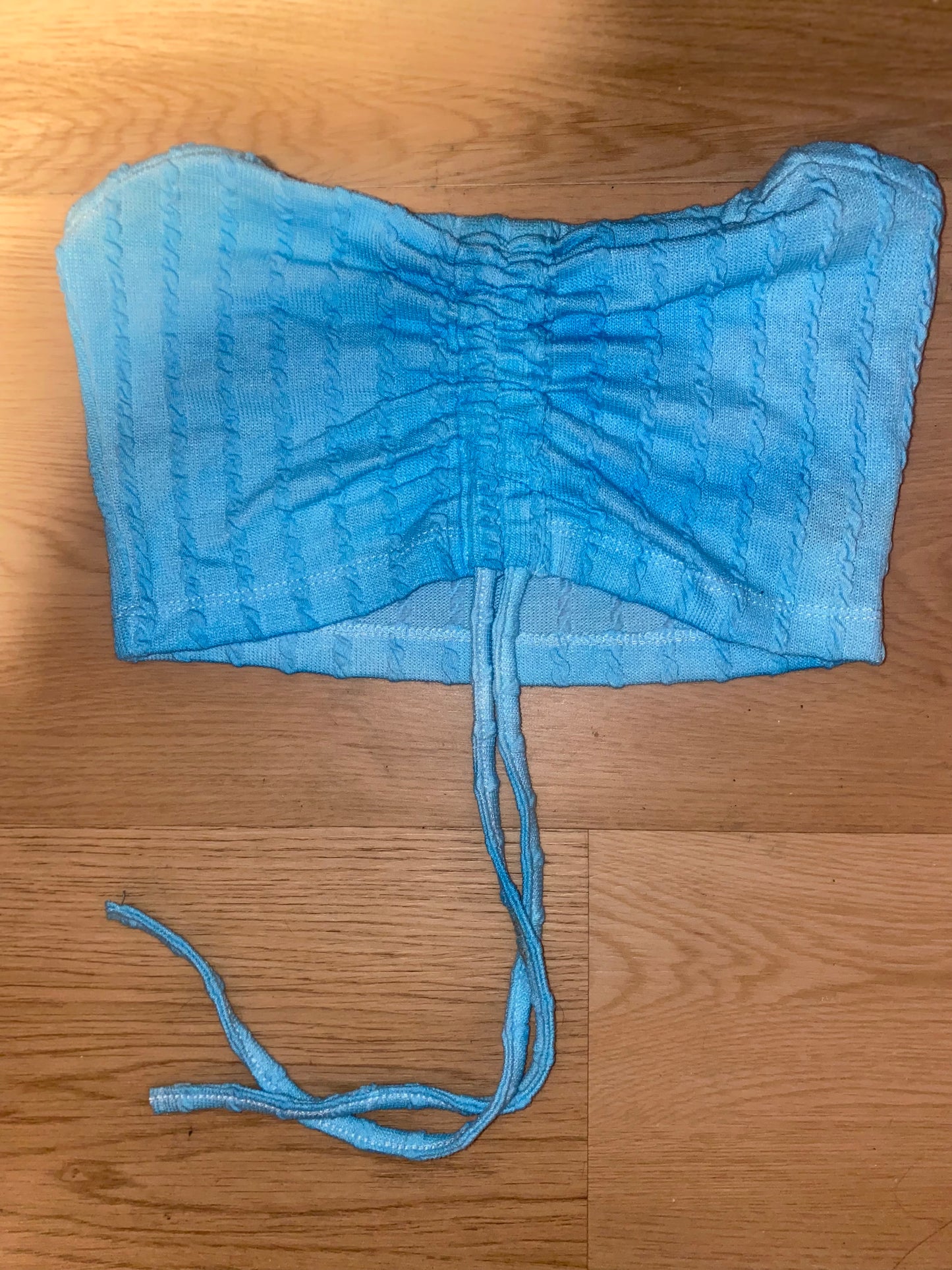 Drawstring top