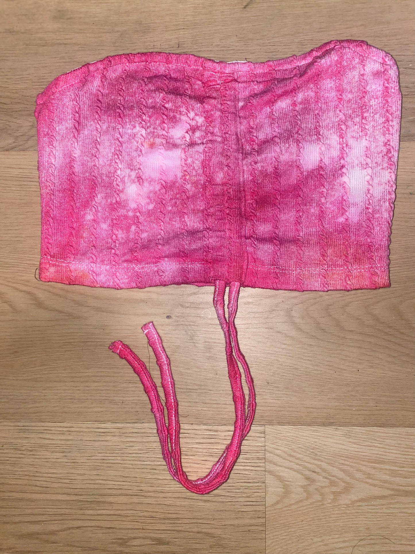 Drawstring top