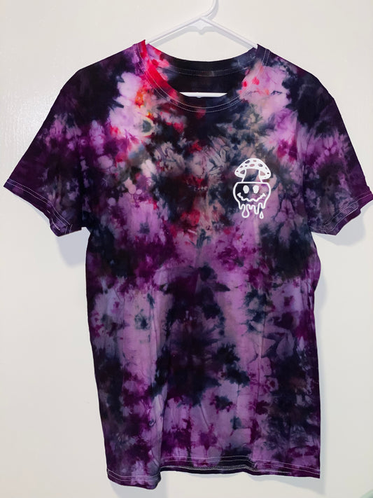 Purple tie dye shirt