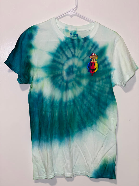 Spiral green shirt