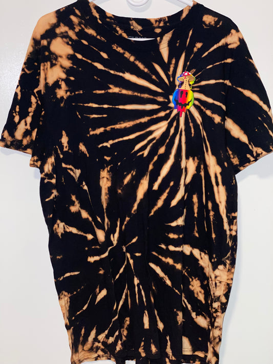 Bleach spiral T shirt
