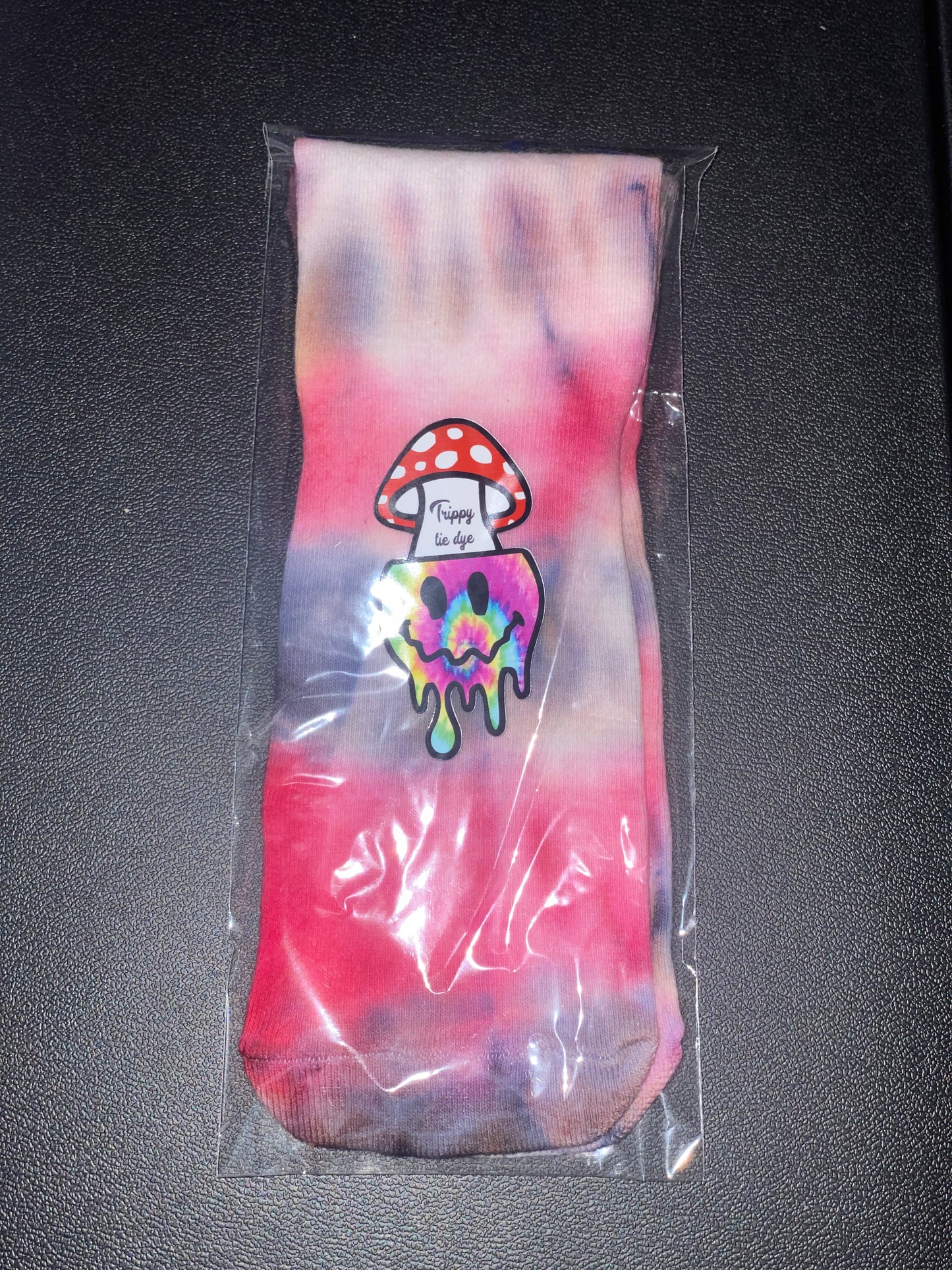 Red/black socks